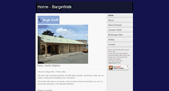 Desktop Screenshot of bargewalk.com